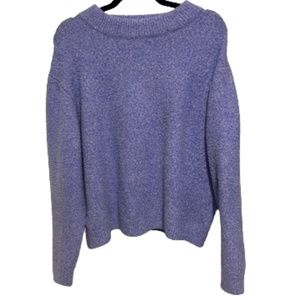 ZARA Women Soft Wool Alpaca Blend Sweater 5755/147, Lilac, Size Small